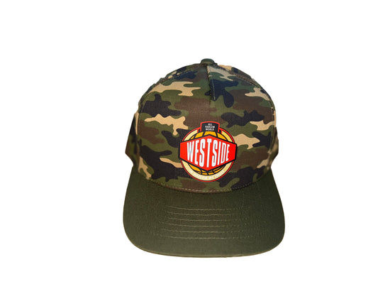 All Harlem World Allstar Camo Westside Snapback Hat