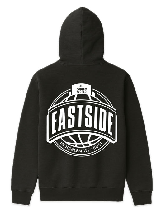 All Harlem World Allstar White Eastside Black Pullover Hoodie