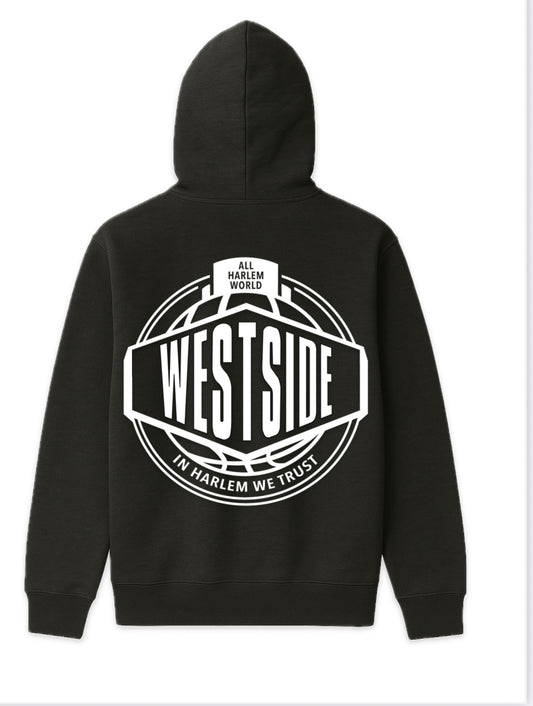 All Harlem World Allstar White Westside Black Pullover Hoodie
